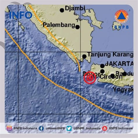 gempa bumi   kembali guncang pandeglang tidak