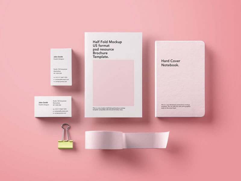 Download 16 Best Free Branding Identity Stationery Mockups