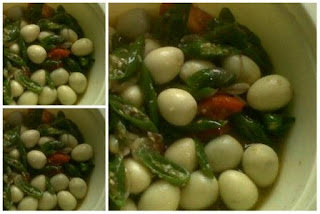 Resep Tumis Telur Puyuh Pedas Spesial