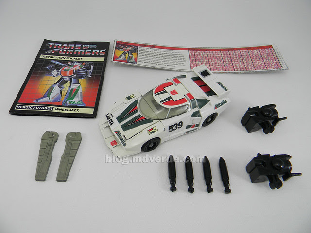 Transformers Wheeljack G1 - modo