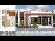 Most Wanted Three Bedroom House Design most searching!