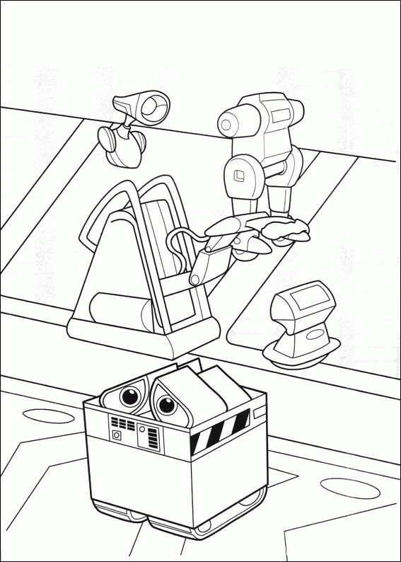 Download Coloring Pages Wall-E: Animated Images, Gifs, Pictures & Animations - 100% FREE!