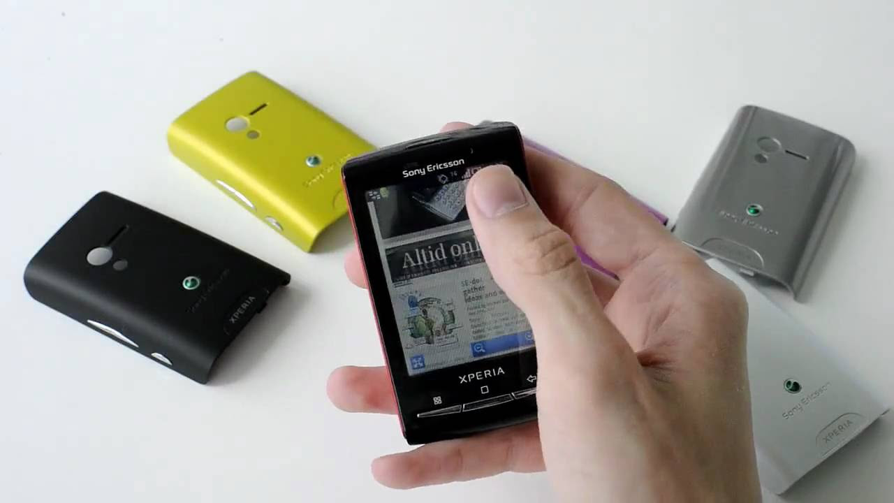 Vista Previa Sony Ericsson XPERIA X10 Mini HD - YouTube