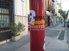 Amposta: nous anuncis a les faroles en campanya electoral