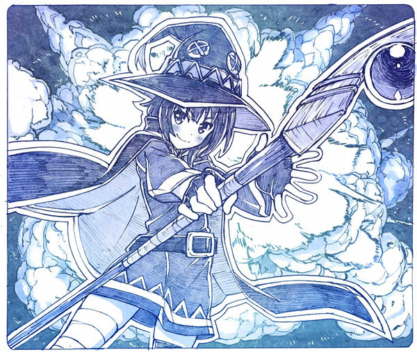我が名はめぐみん 紅魔族随一の魔法の使い手にして爆裂魔法を操る者 Pixiv年鑑 B