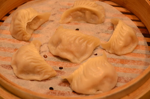 veg and pork dumpling