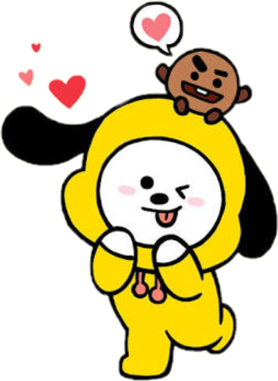 chimmy shooky bt21 - Sticker by Park__Imane10