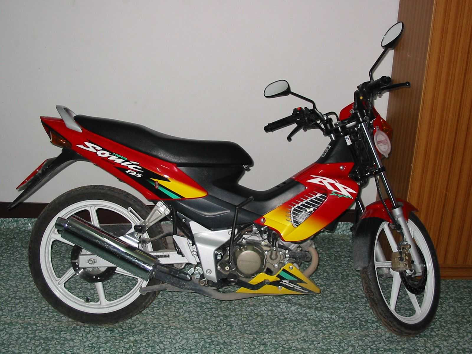 BadLuckWindy Honda Nova Sonic 125 RS Ayam Jago Impornya Honda