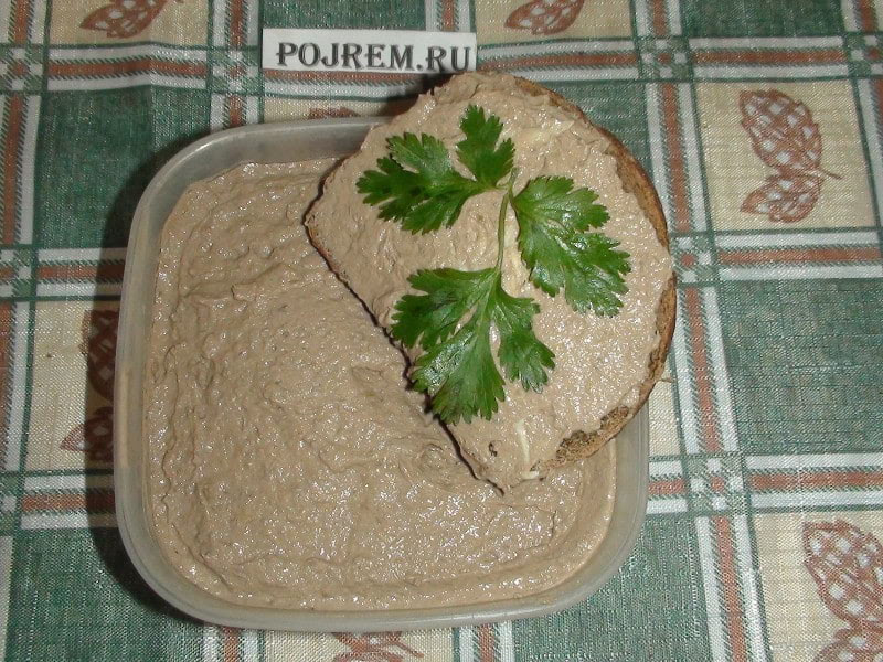 паштет из куриной печени