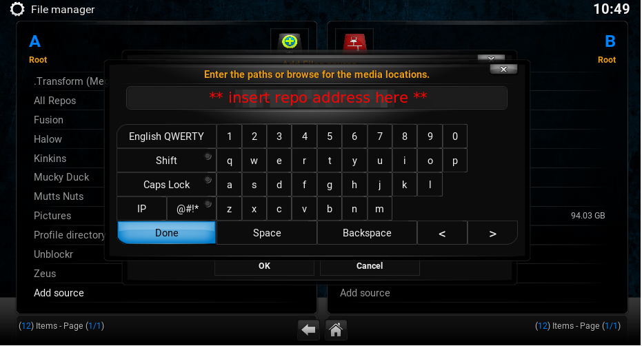 repo url kodi