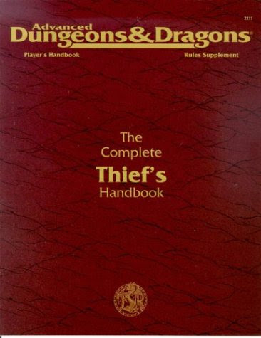 The Complete Thief's Handbook: Player's Handbook Rules Supplement, 2nd Edition (Advanced Dungeons & Dragons), by John Nephew, Carl Sargent