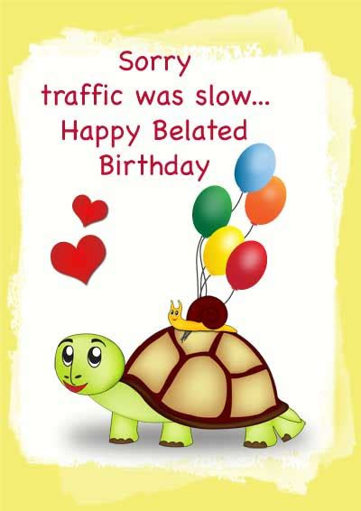  free printable belated birthday cards