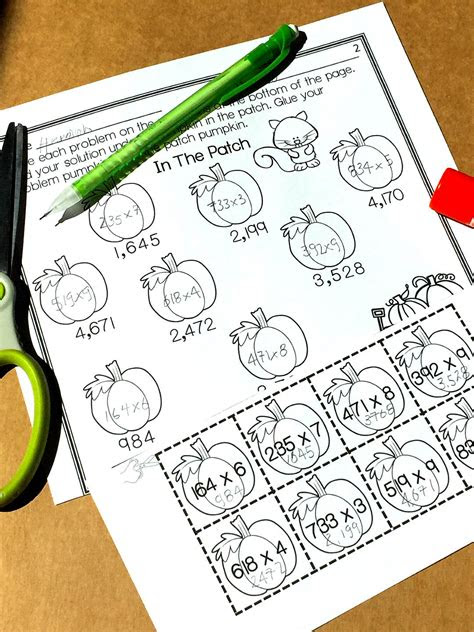  free multi digit multiplication worksheets classroom freebies