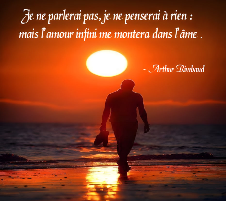 Un Homme Coucher De Soleil Citation