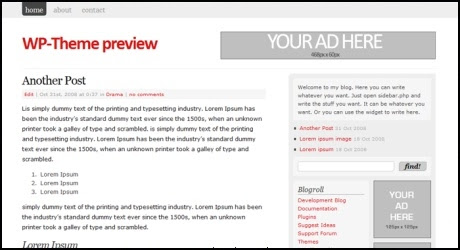 WordPress Theme