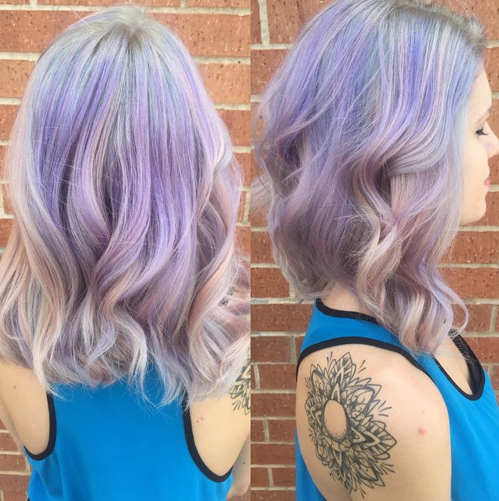 20 Gorgeous Pastel Purple Hairstyles for Short, Long and Mid Length