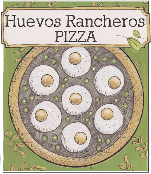 Huevos Rancheros Pizza