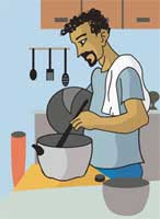 Bachelor Cooking