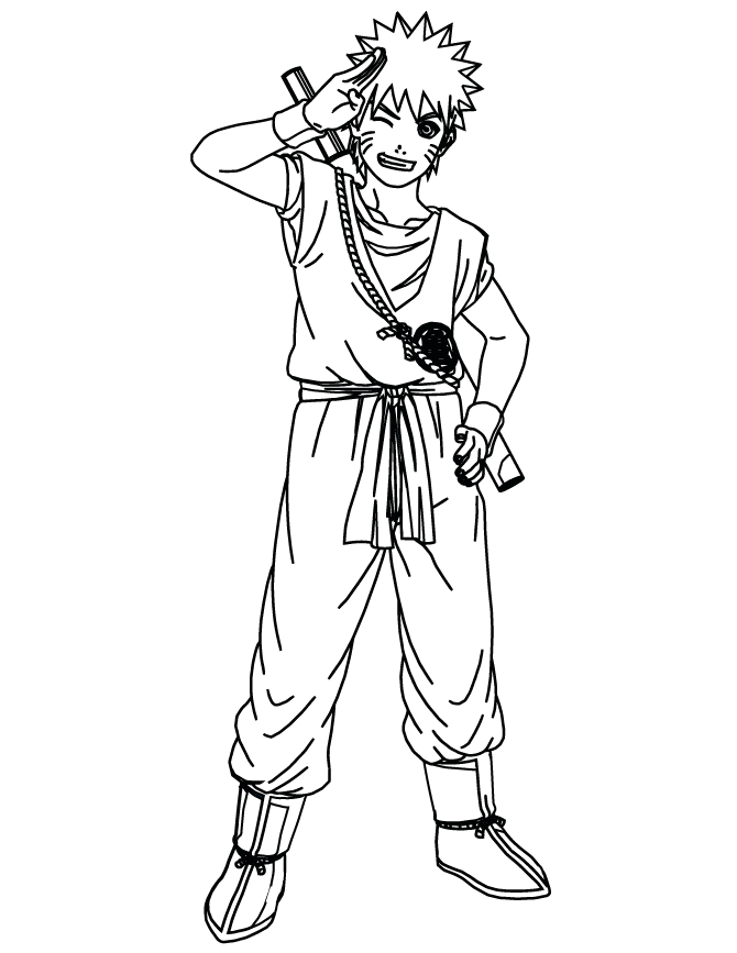 61 Coloring Pages Naruto Shippuden  Best HD