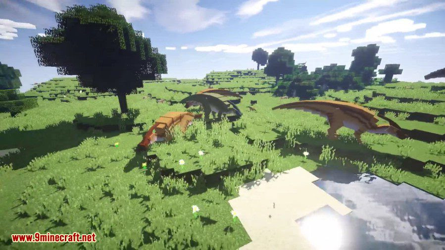 Dinosaurs Mod 1.12.2/1.10.2 (T-Rex, Triceratops 