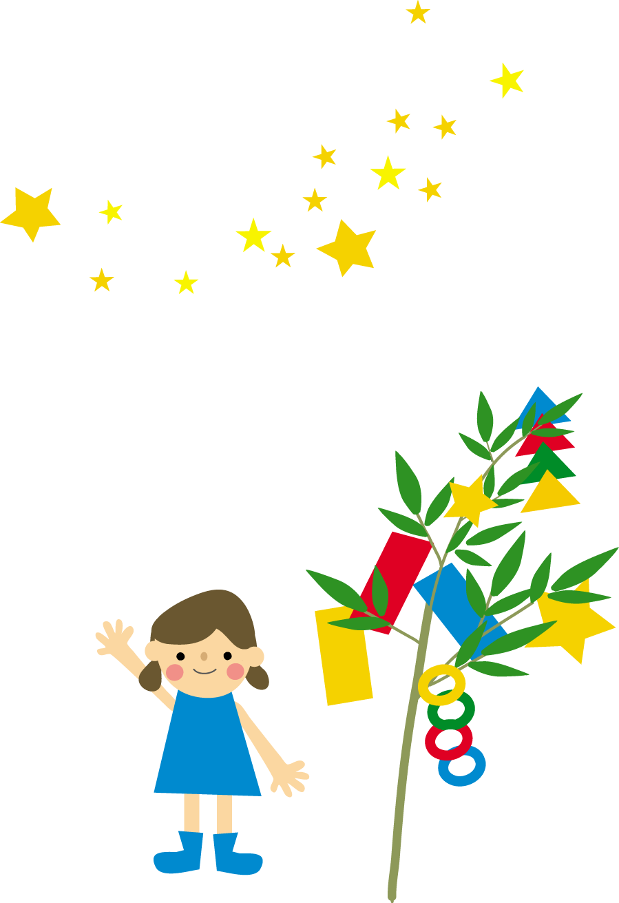 七夕のイラスト 無料 フリー素材