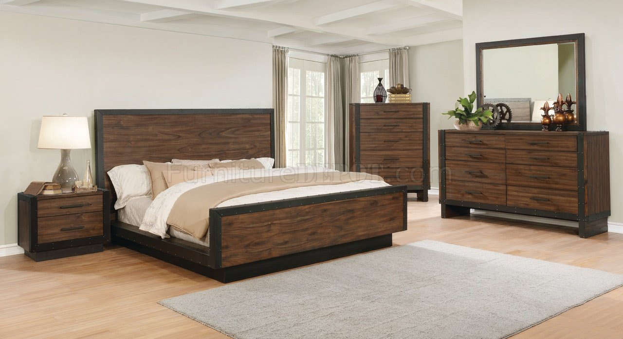 Ellison 205241 - Scott Living - Coaster - Bourbon Brown