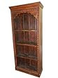 Antique Mehrab Frame Bookcase Carved India Furniture