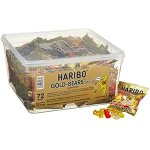 Haribo Gold-Bears Minis, 72-Count