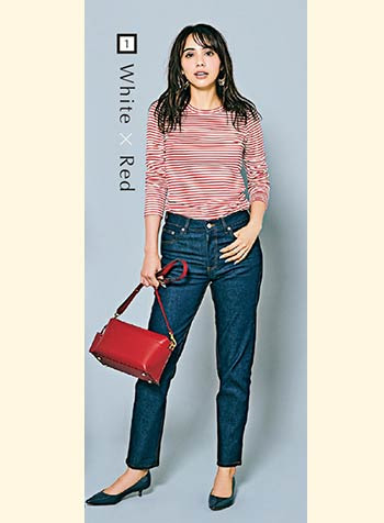 大人ボーダーブランド コーデ例 30代 40代女性にも レディースme