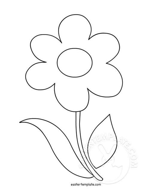 Free cliparts that you can download to you computer and use in your designs. flower with stem template easter template