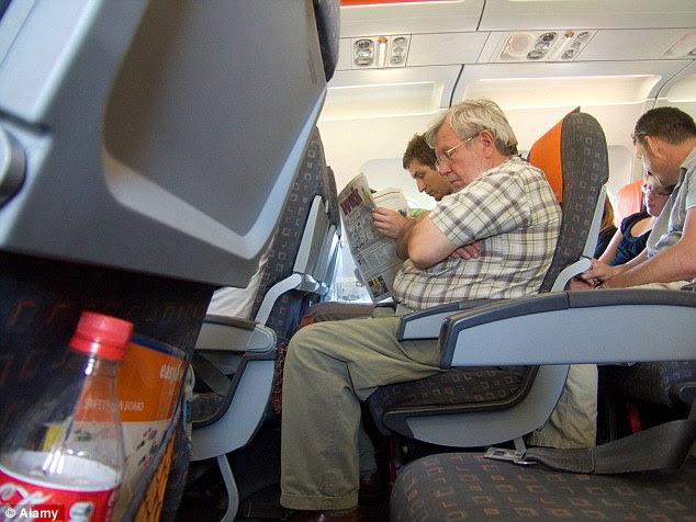 easyJet gives passengers 29ins of legroom on its fleet of Airbus A319 and A320 planes
