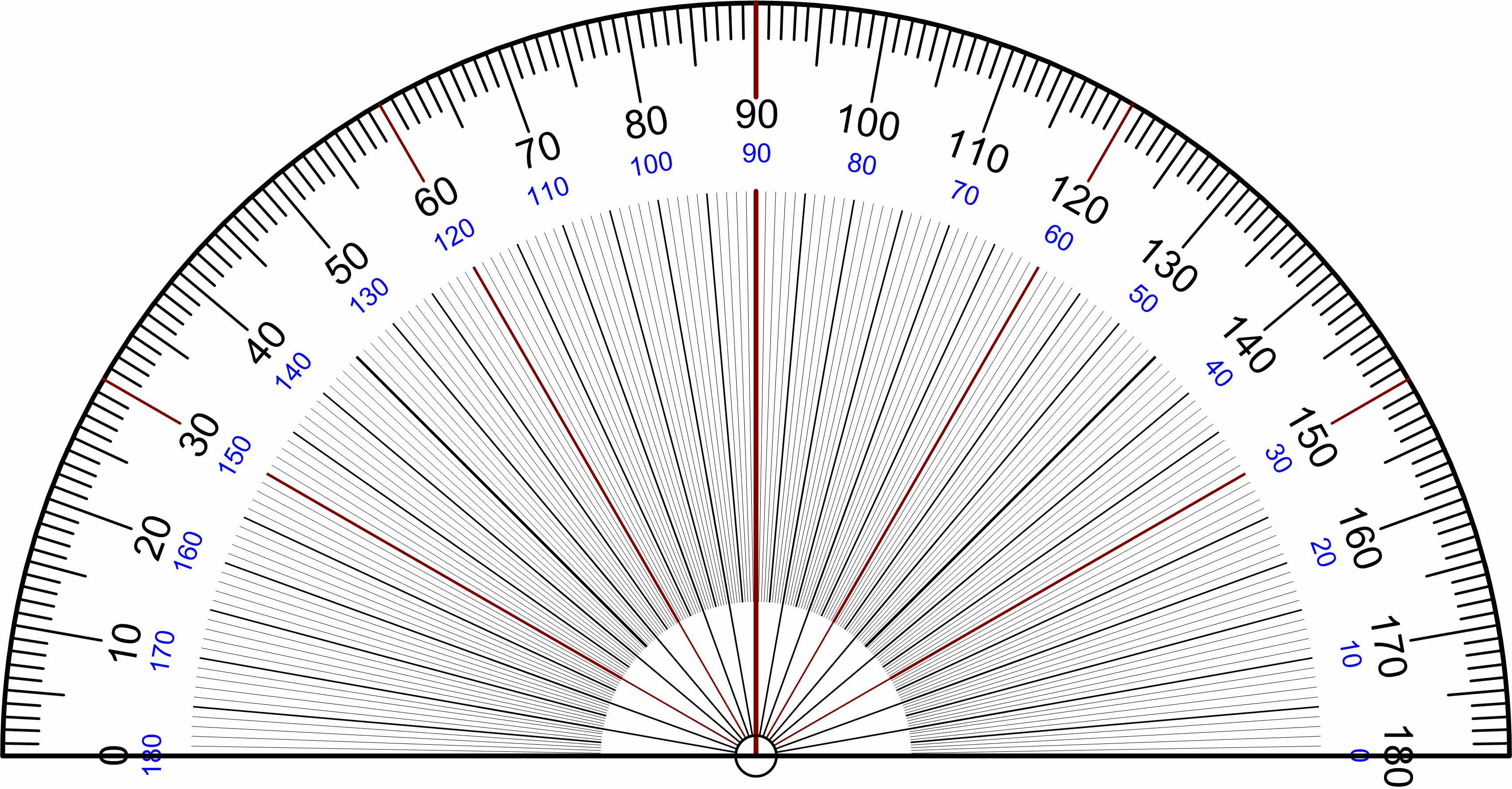 free printable protractor download free printable