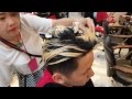Model Rambut Bleaching Putih Pria