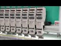Lejia 58 heads 1500 rpm embroidery machine