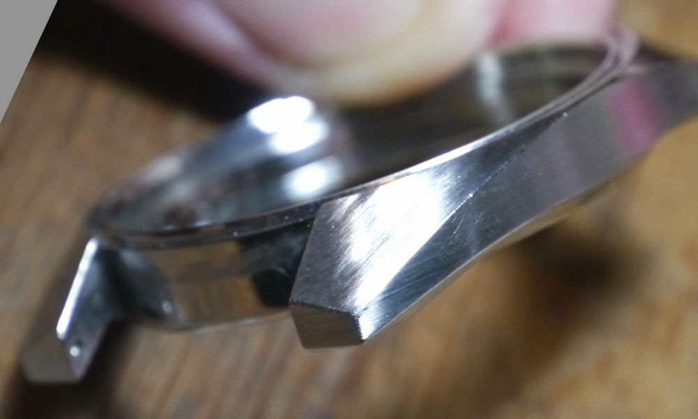 泥沼時計収集メモ 時計ケース研磨 その４ 実演 後編