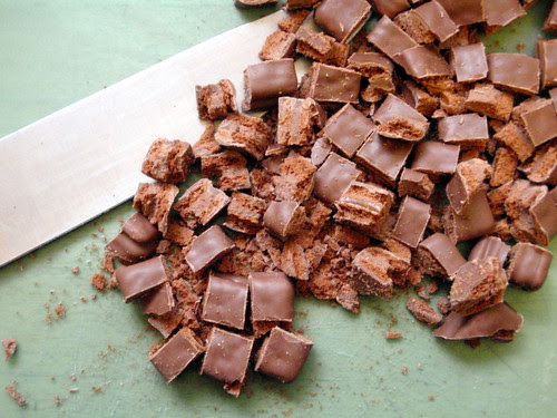Chopped up Tim Tams