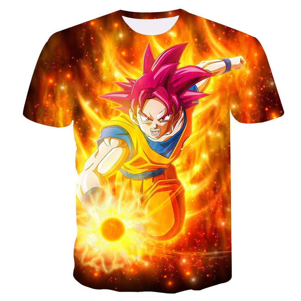Goku Dragon Ball Z DBZ Compression T-Shirt Super Saiyan ...