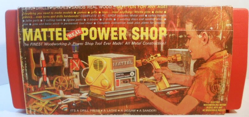 tool woodworking for kit Jr Shop 1964 Kit Woodworking Power Mattel Tools Real