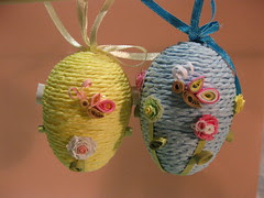 Quilled Butterfly Eggs