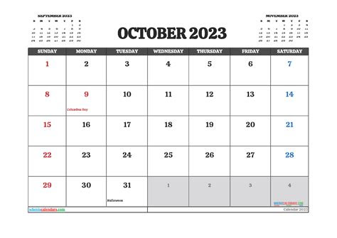 Free october 2023 calendar templates that are printable, downloadable, fillable, and editable. free printable october 2023 calendar 12 templates