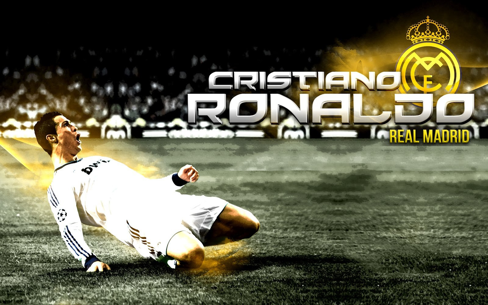 Wallpaper Cristiano Ronaldo Real Madrid Cristiano Ronaldo Fan