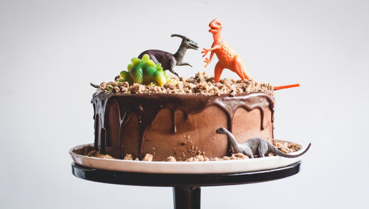Chocolate Chips Ahoy Dinosaur Cake Butterlust