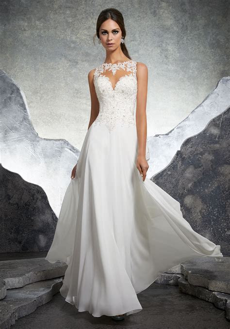 keisha wedding dress style  morilee