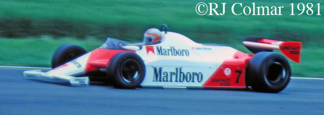 McLaren MP4/1, Silverstone BGP