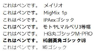 スライドに使えそうなフォントとか だいたいよくわからないブログ