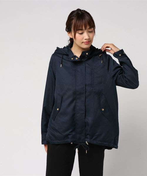 激安セール セール ジャケット アウター エムエフエディトリアルレディース M F Editorial Women ボアライナー付きショート モッズコート カーキ ネイビー モッズコート M F Editorial エムエフエディトリアル のファッション