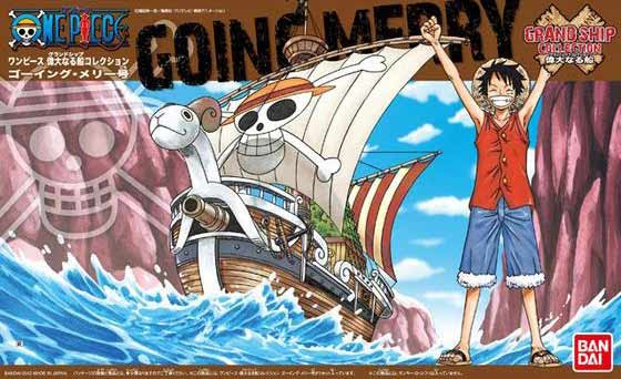 Bandai GOING MERRY ONE PIECE GRAND SHIP COLLECTION Color Guide & Paint Conversion Chart 