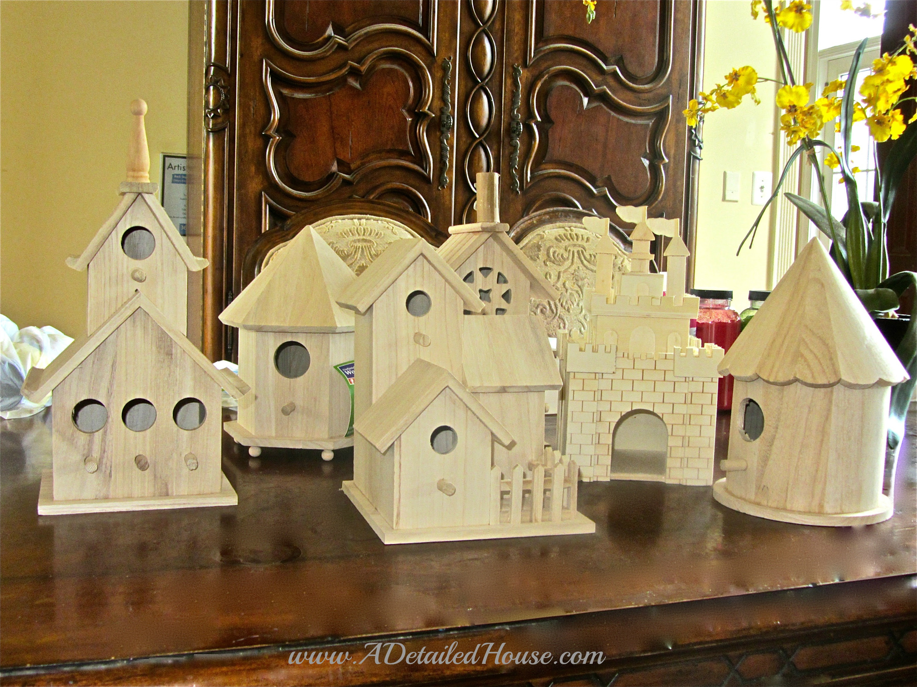 DIY Large Decorative Bird House Plans Wooden PDF woodworking plans 