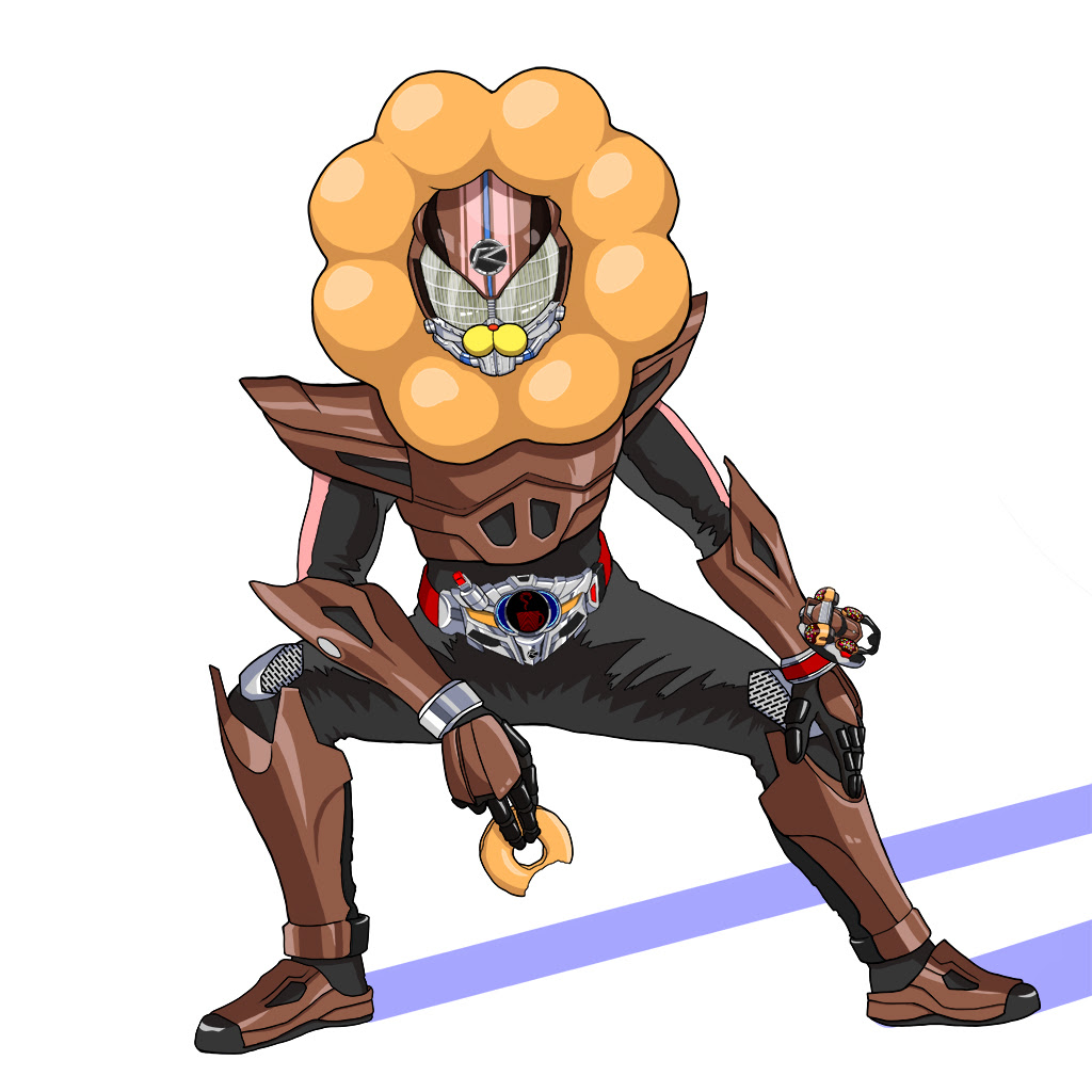 あいがも工房 イラスト 仮面ライダードライブ タイプ スイーツ 妄想