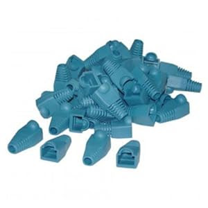RJ45 Blue Strain Relief Boots (50 Pcs Per Bag)